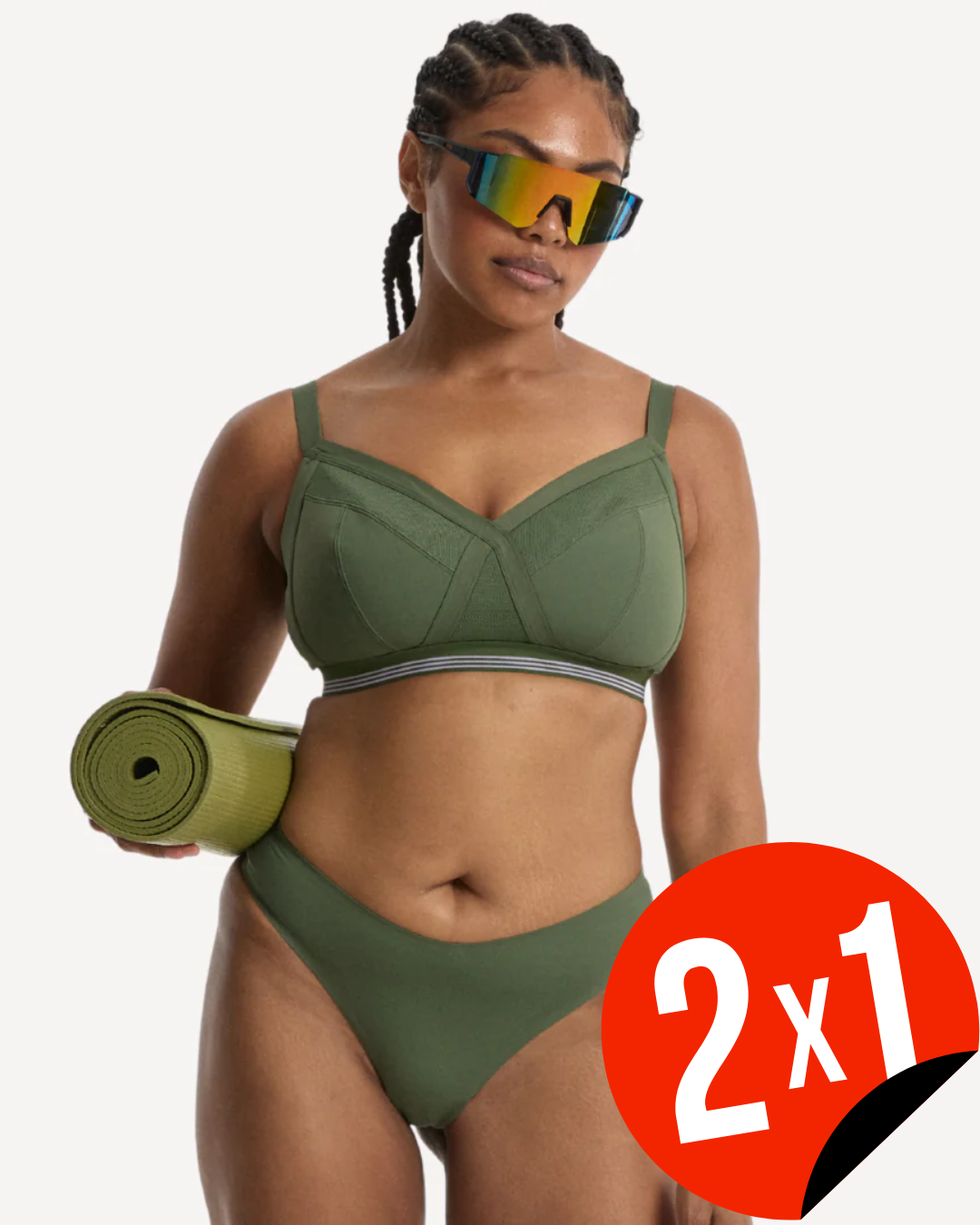Bralette Sporty Support Sin Aro (OFERTA 2X1)®