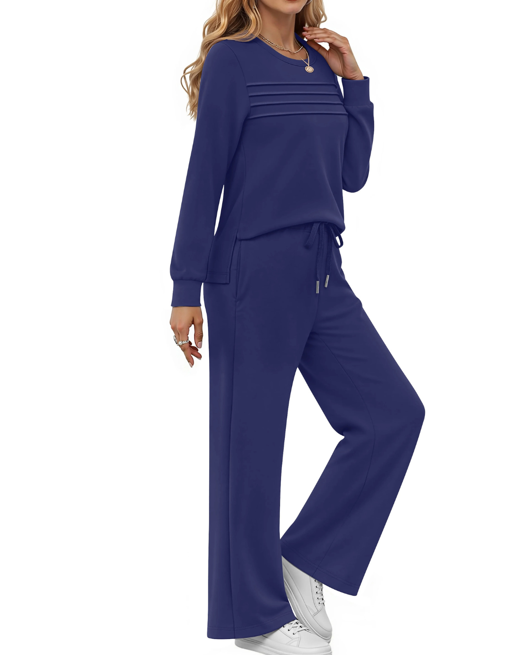 Conjunto de Suéter y Pantalón Casual