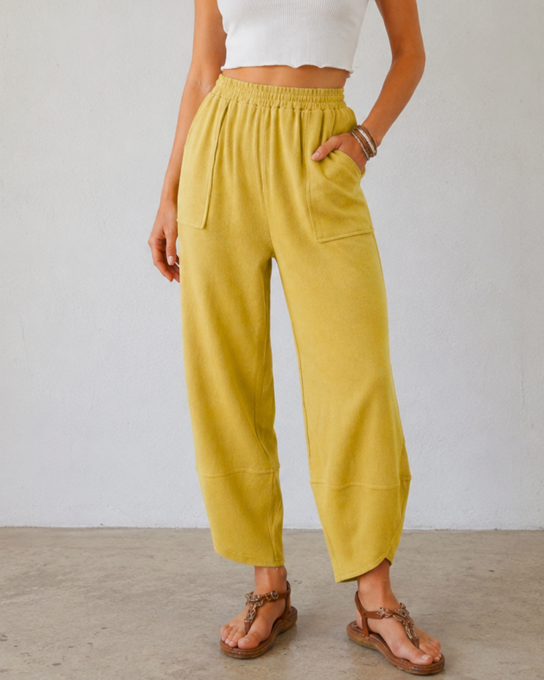 Pantalón Fluido de Cintura Elástica®