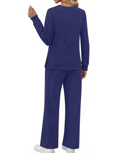 Conjunto de Suéter y Pantalón Casual