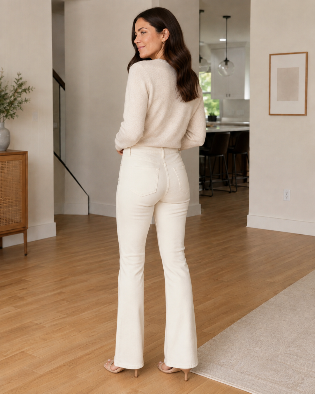 Pantalón faja de corte acampanado®