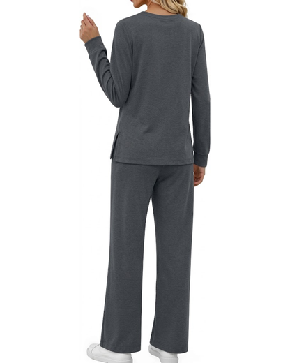Conjunto de Suéter y Pantalón Casual