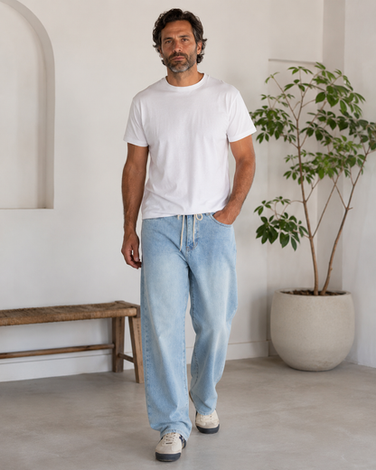 Jeans Baggy de Estilo Urbano