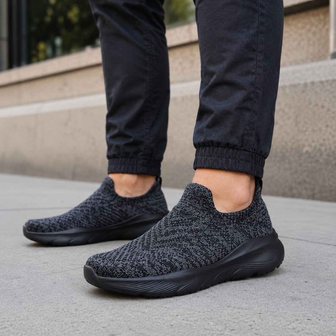 Zapatillas Slip-On Transpirables con Suela Amortiguada
