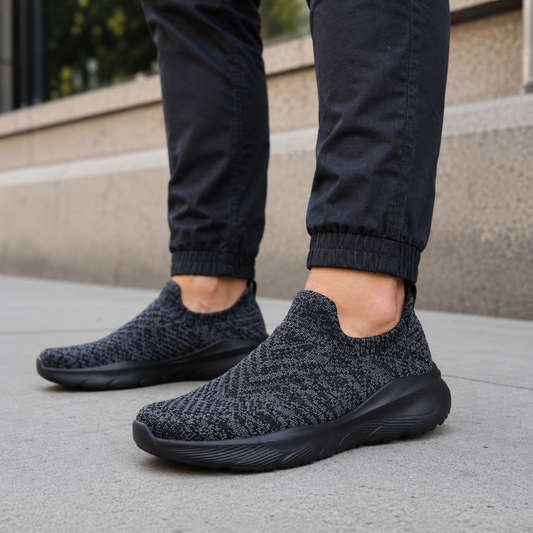 Zapatillas Slip-On Transpirables con Suela Amortiguada