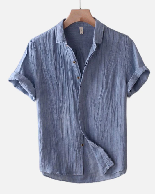 Camisa Informal de Lino para Hombre