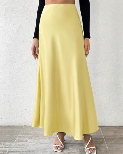 Falda Midi Málaga con Volantes