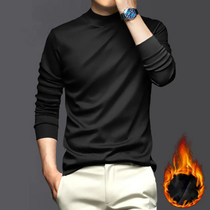 Jersey Térmico de Algodón Elástico para Hombre