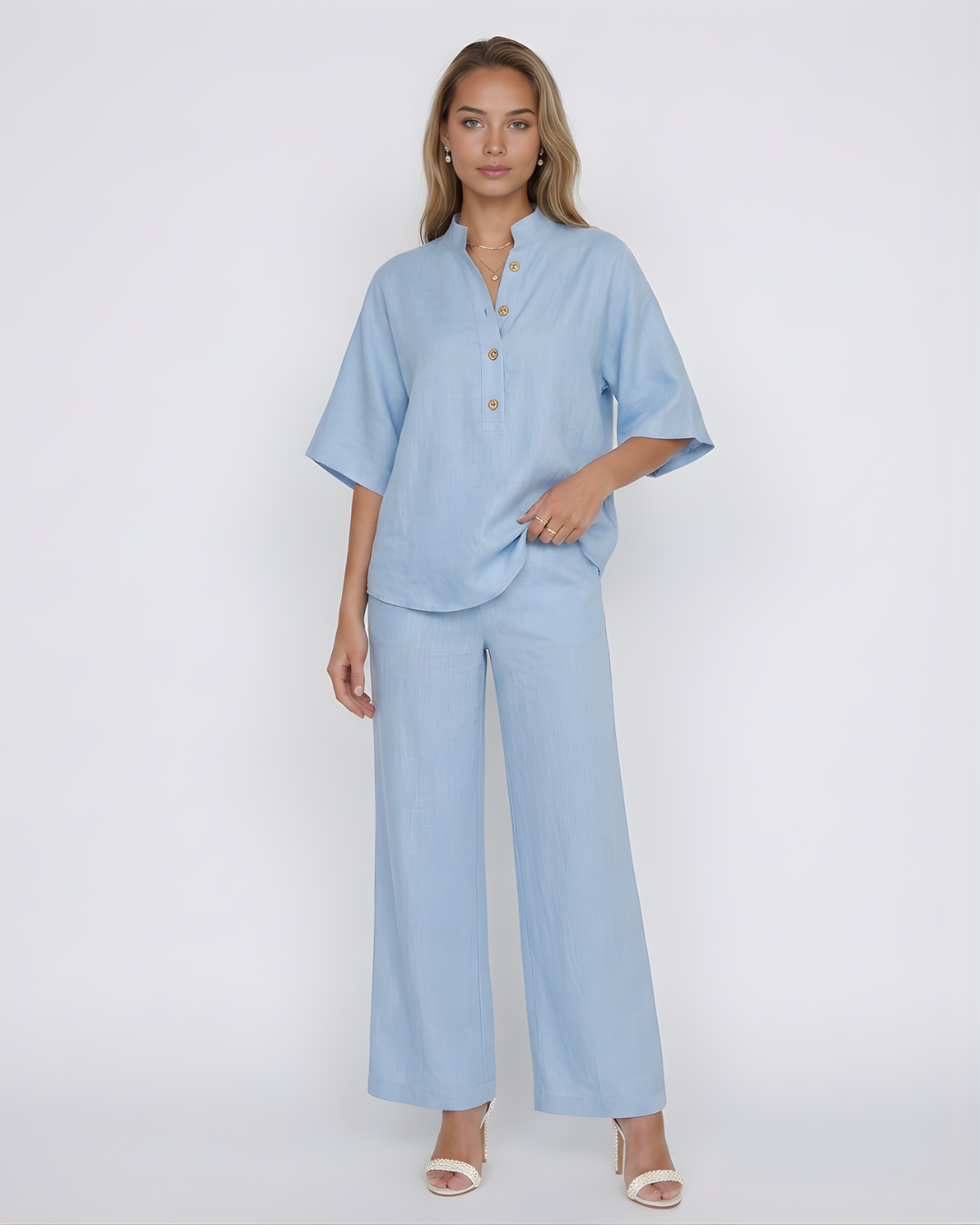 Conjunto de Lino Amanda