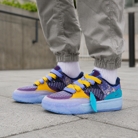 Zapatillas Urbanas Multitextura con Suela Amortiguada