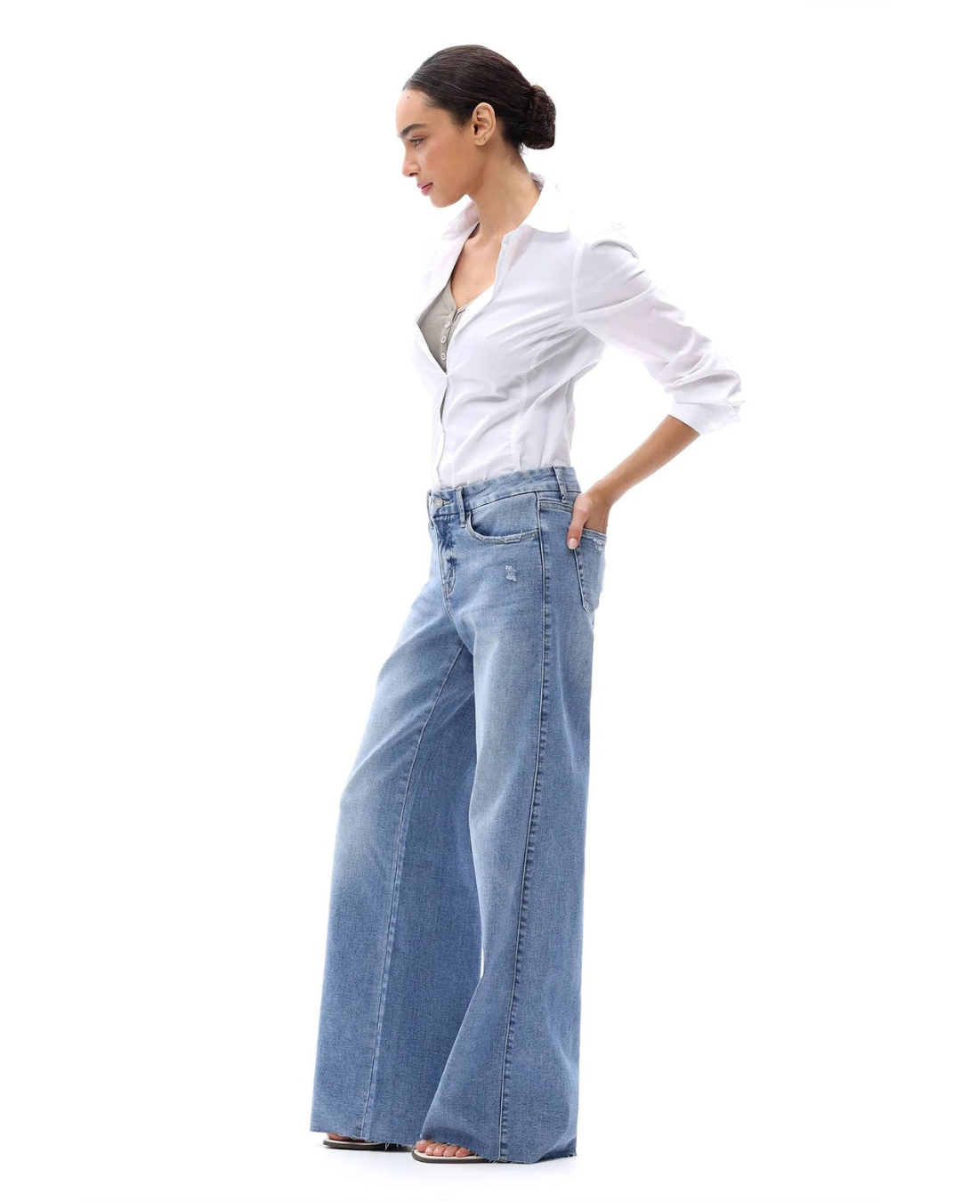 Vaqueros de Mujer con Pernera Ancha®