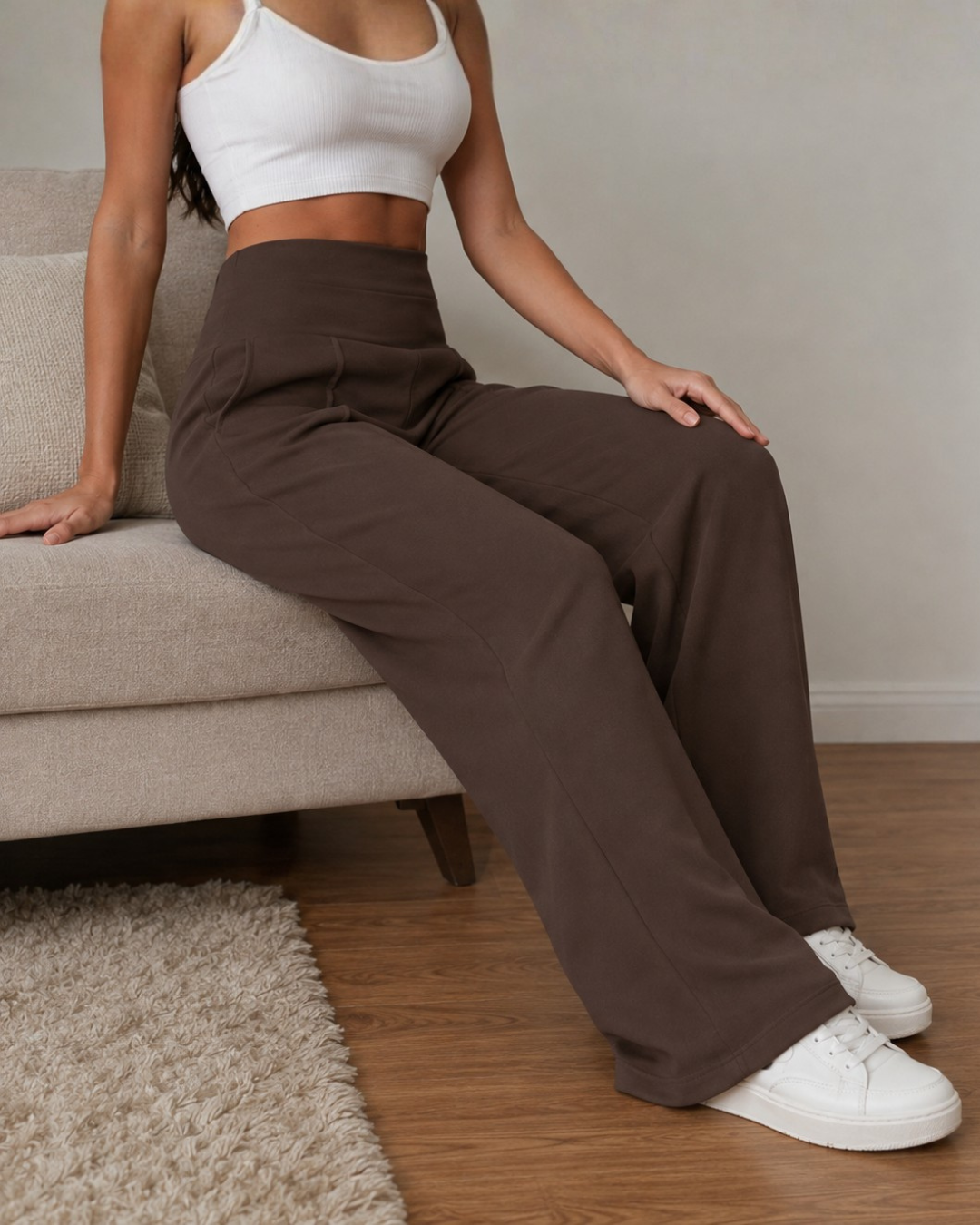 Pantalón Elegante de Corte Holgado