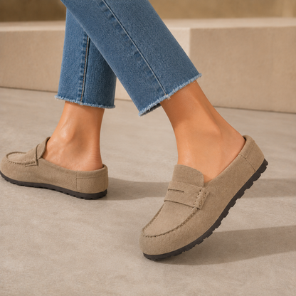 Mocasines de ante destalonados para hombre®