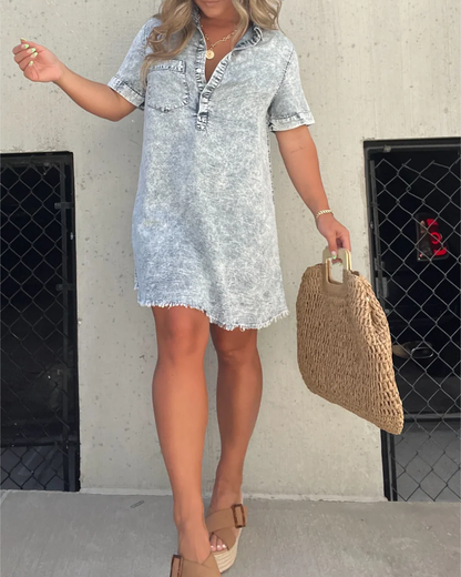 Vestido Camisero Roma de Algodón