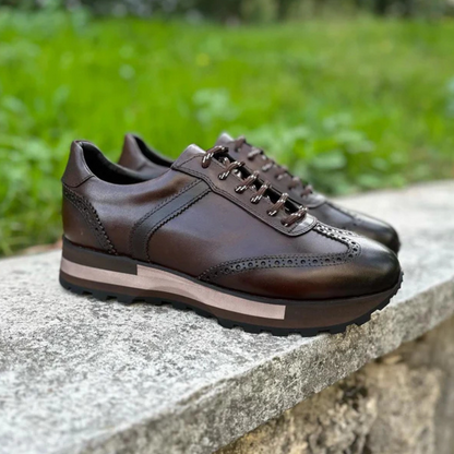 Zapatos Deportivas de Cuero Genuino®