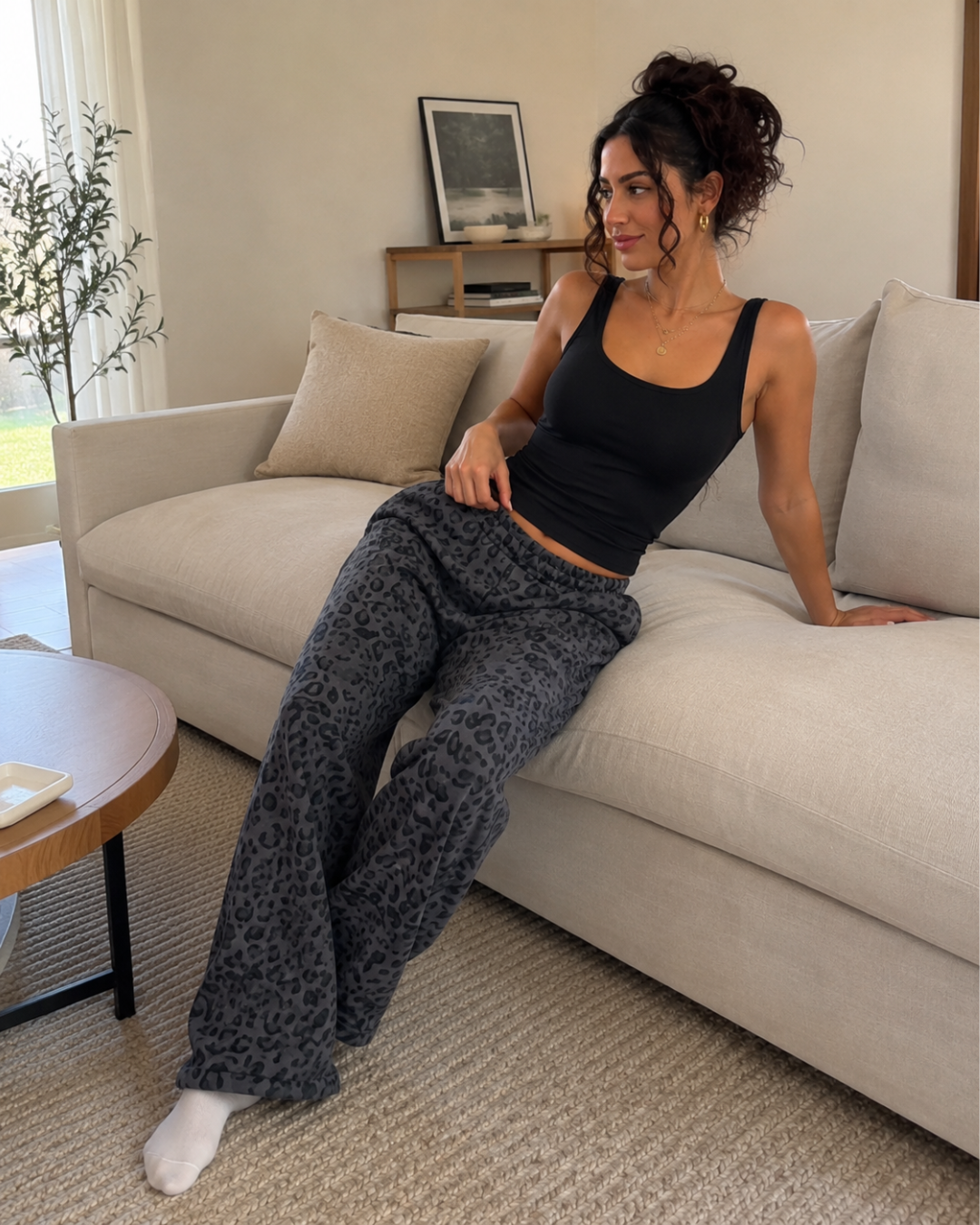 Pantalón Cómodo de Pernera Ancha Unisex