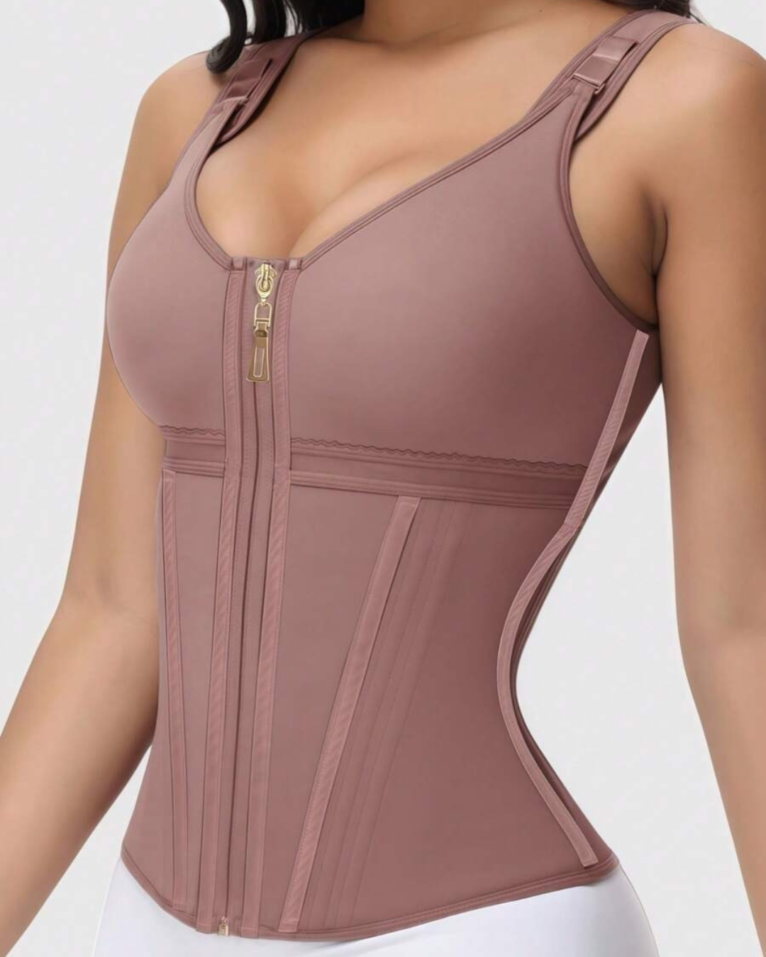 Body Moldeador de Mujer con Cierre Frontal