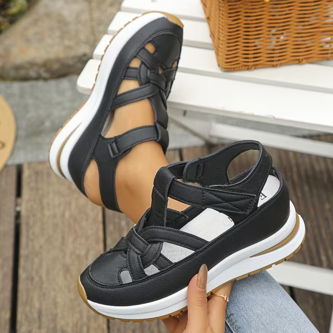 Sandalias Deportivas Ortopédicas con Cuña Calada