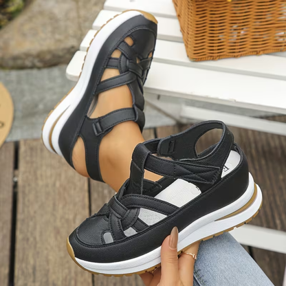 Sandalias Deportivas Ortopédicas con Cuña Calada