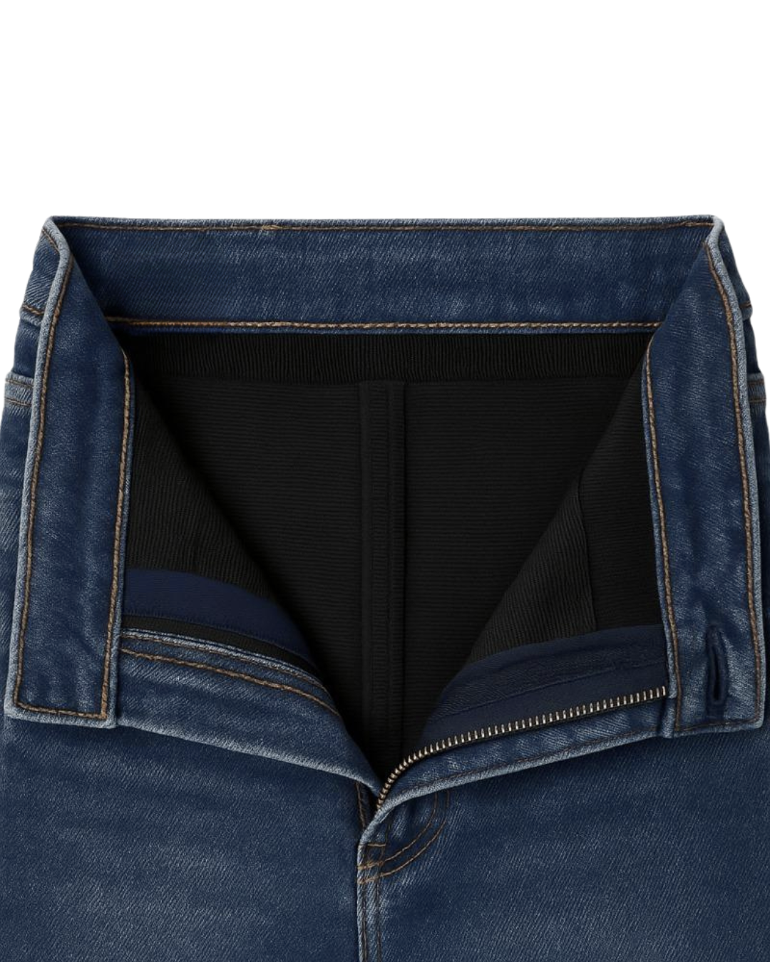Pantalón faja de corte acampanado para mujer
