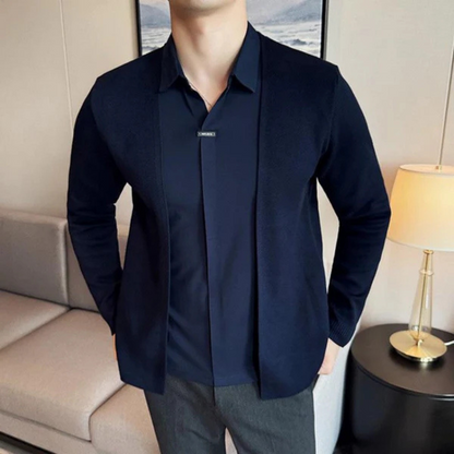 Chaqueta Moderna de Dos Piezas para Hombre
