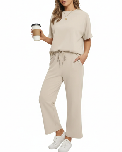 Conjunto Casual de Camiseta y Pantalón Versátil®