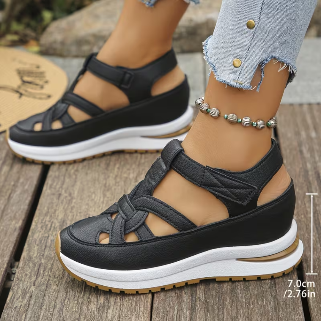 Sandalias Deportivas Ortopédicas con Cuña Calada