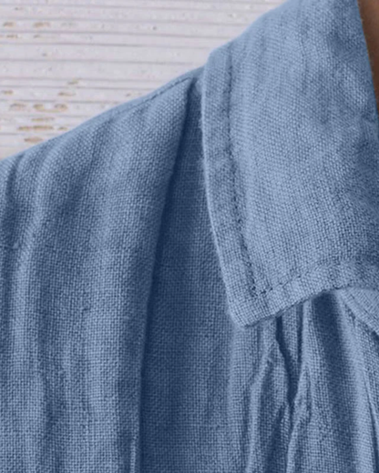 Camisa Informal de Lino para Hombre