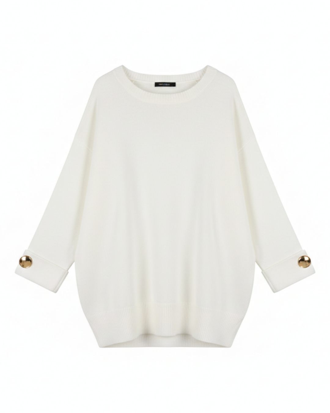 Blusa de Manga Tres Cuartos con Brillo