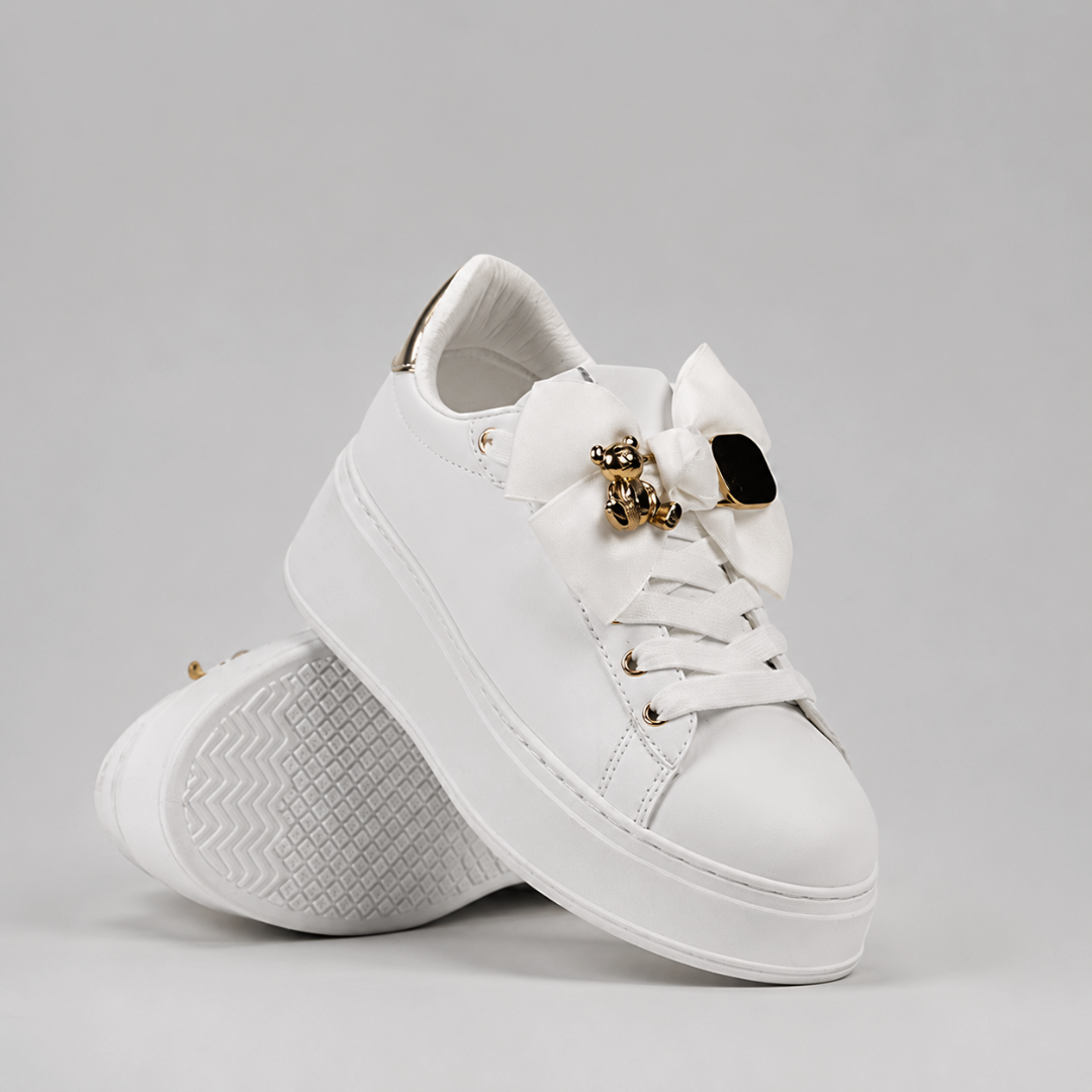 Zapatillas de Plataforma con Lazo Decorativo®