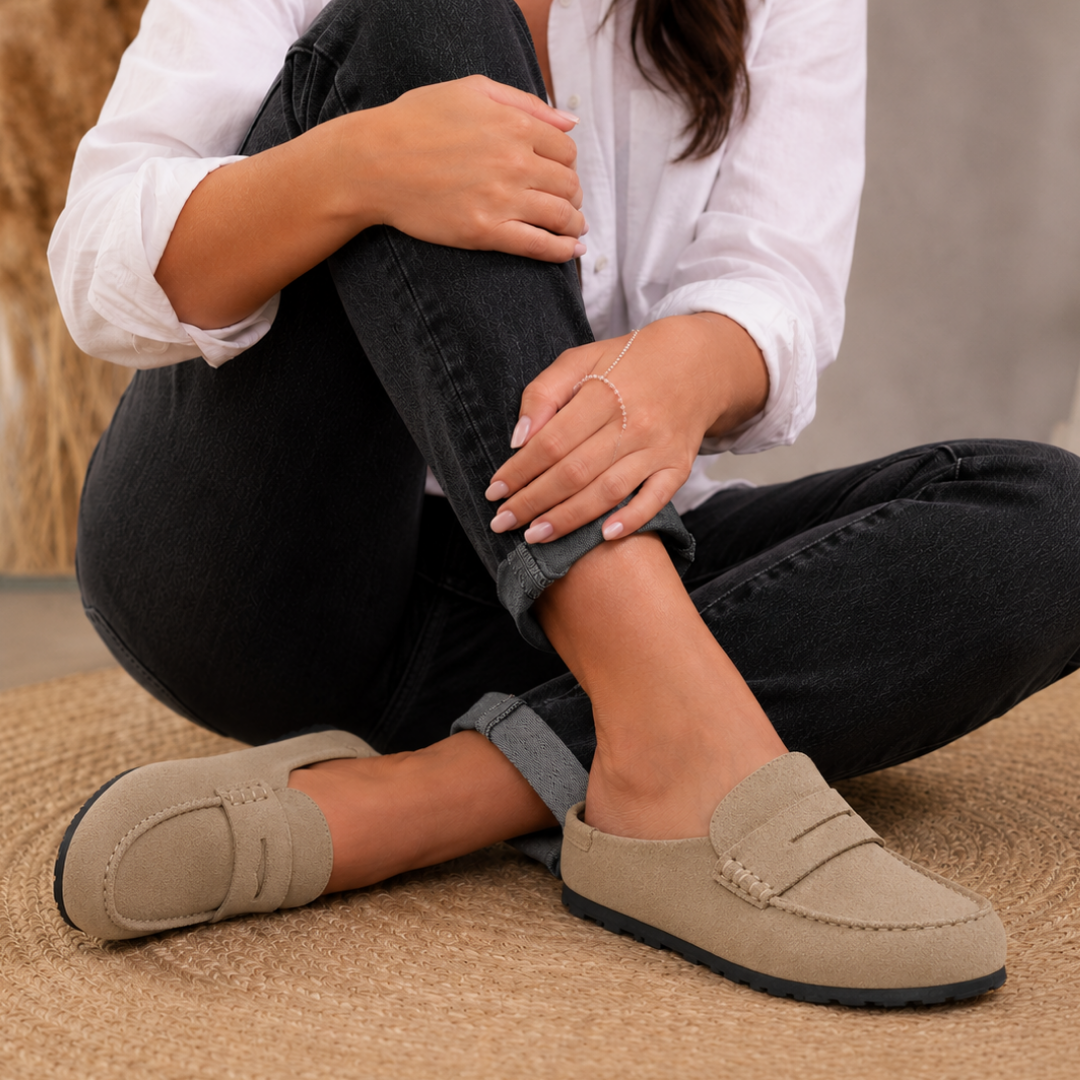 Mocasines de ante destalonados para hombre®