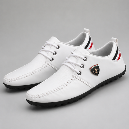 Zapatos Informales con Cordones y Costuras Visibles®