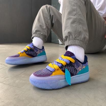 Zapatillas Urbanas Multitextura con Suela Amortiguada
