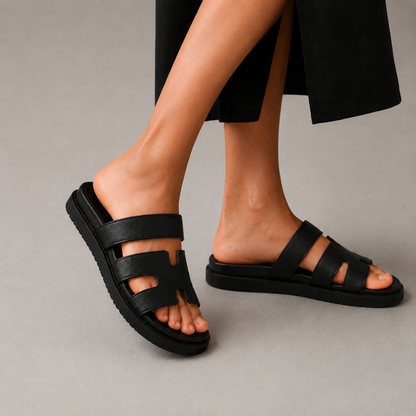 Chanclas Planas con Pala Troquelada