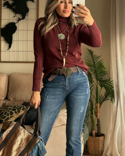 Pantalones ajustados casuales para mujer®