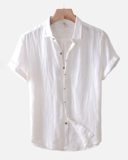 Camisa Informal de Lino para Hombre