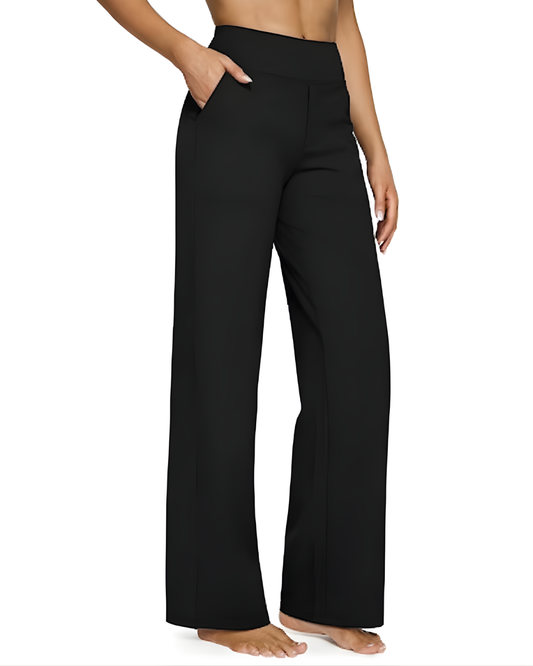Pantalones de Pierna Ancha Ultra Suaves Comodidad Versátil Para Mujer®