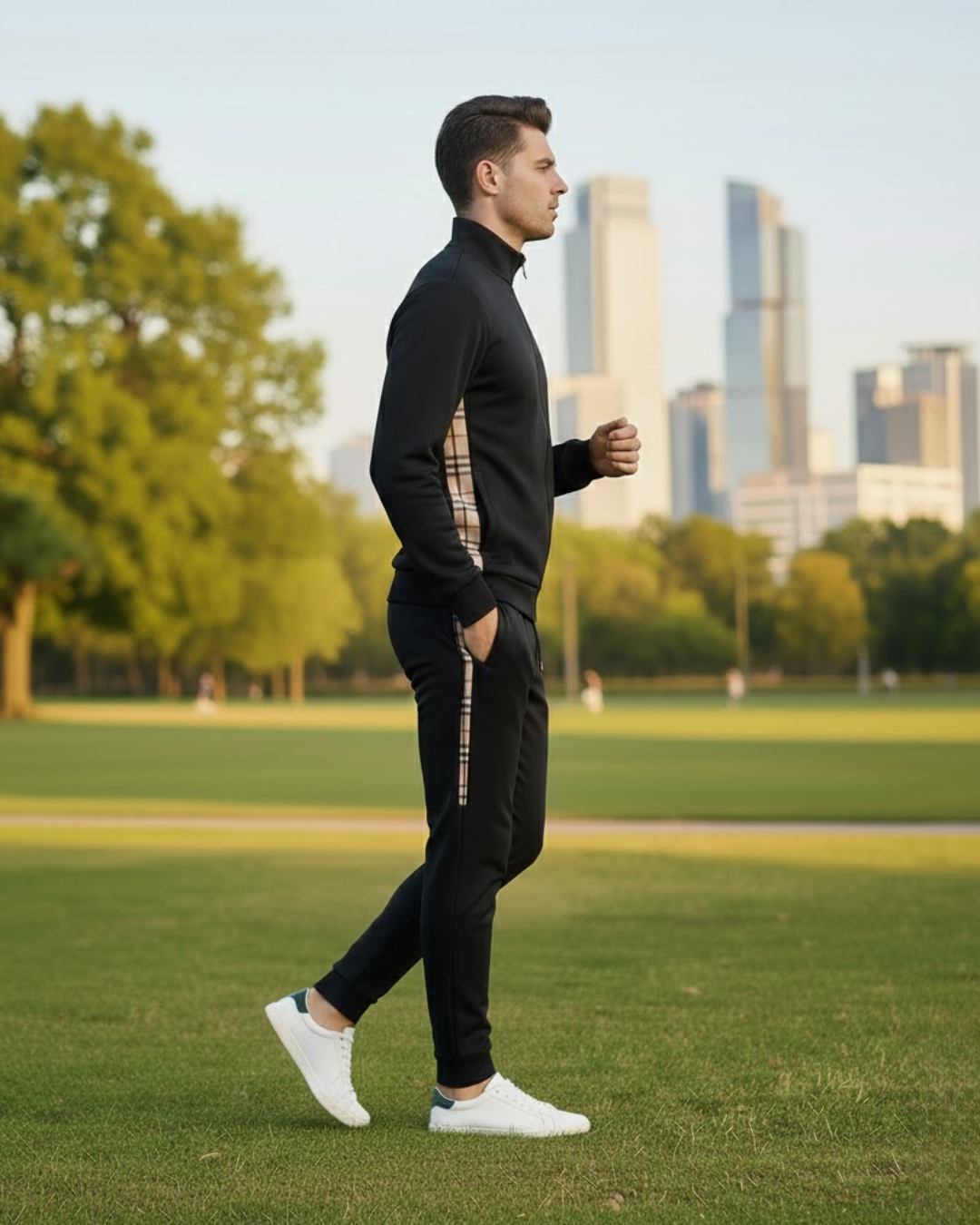 Conjunto de dos Piezas con Diseño Minimalista Para Hombre