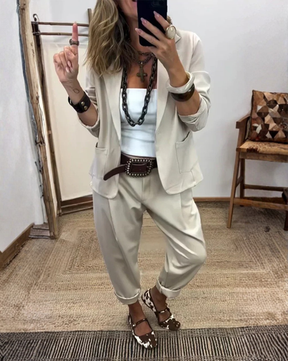 Conjunto Premium de Dos Piezas con Corte Holgado®