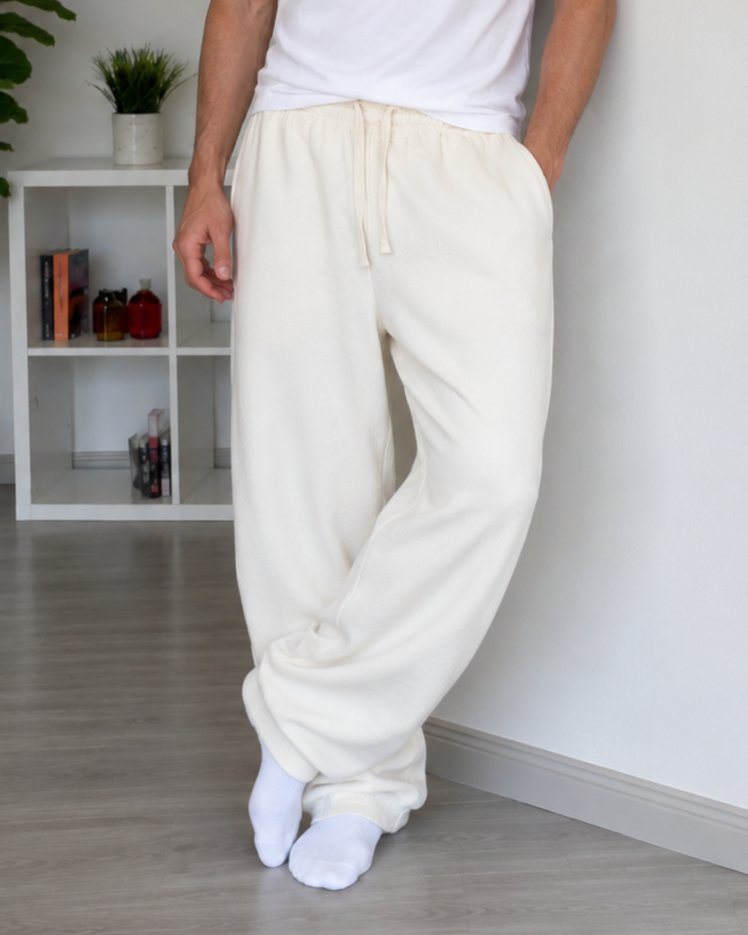 Pantalón Jogger Holgado con Cordón
