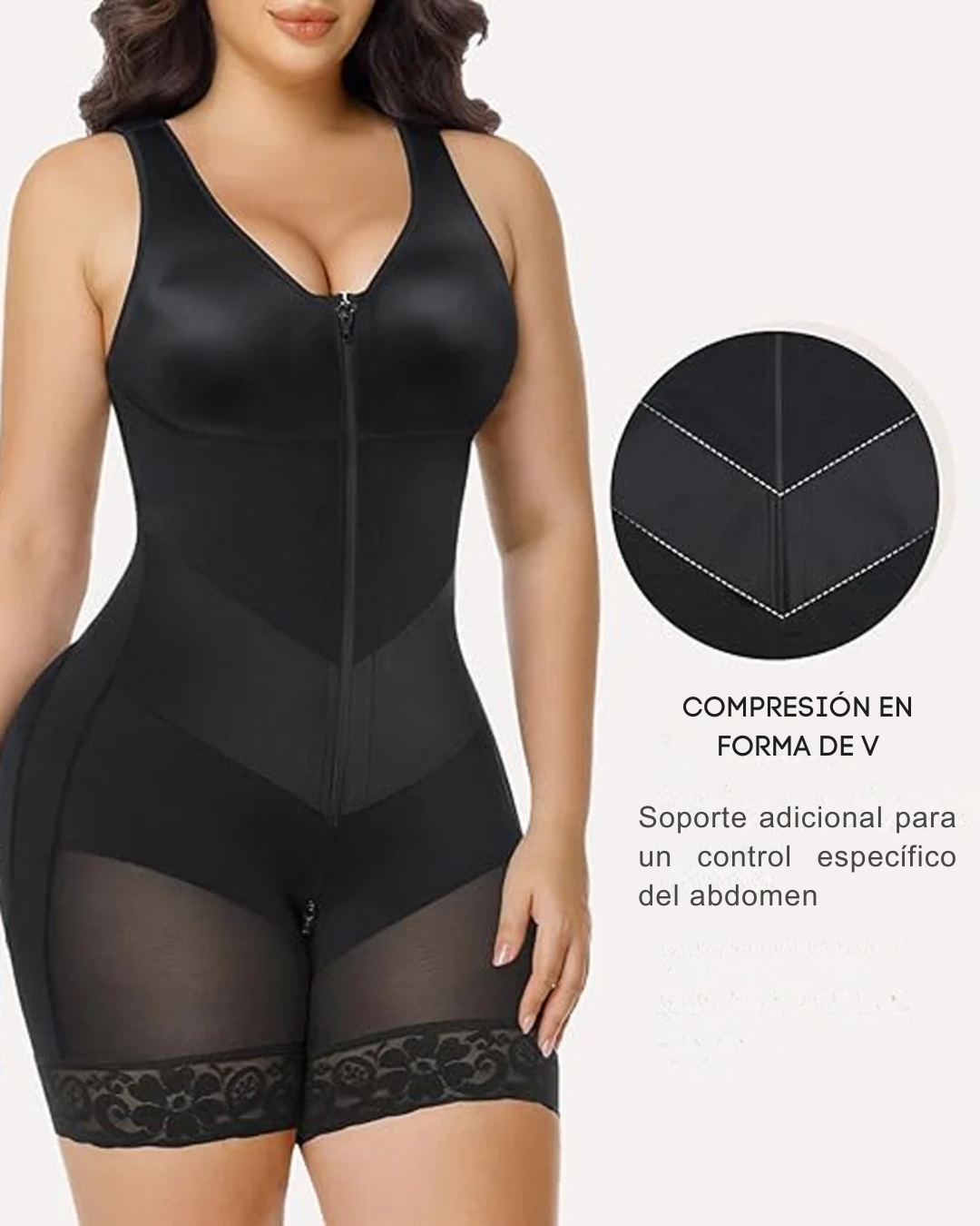Body moldeador con Realce de Glúteos