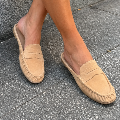 Mocasines Mule de Mujer con Diseño Tipo Penny®