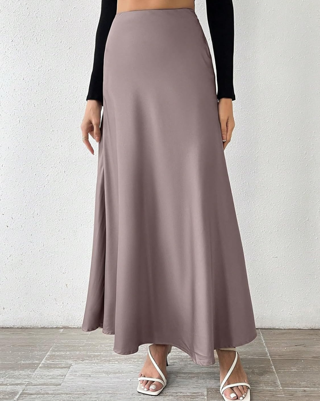Falda Midi Málaga con Volantes
