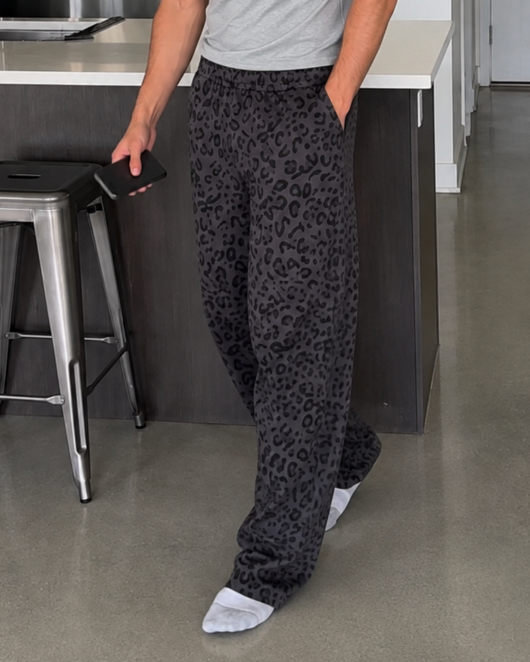 Pantalón Cómodo de Pernera Ancha Unisex