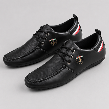 Zapatos Informales con Cordones y Costuras Visibles®