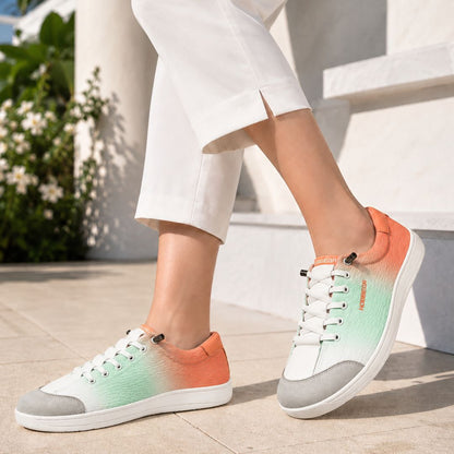 Zapatillas Casual con Diseño Degradado
