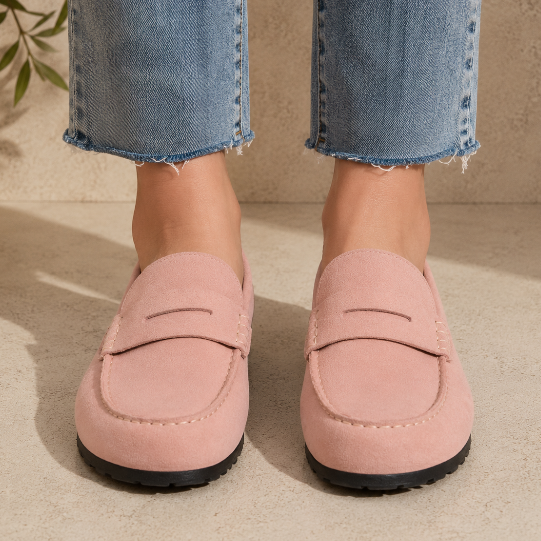 Mocasines de ante destalonados para hombre®