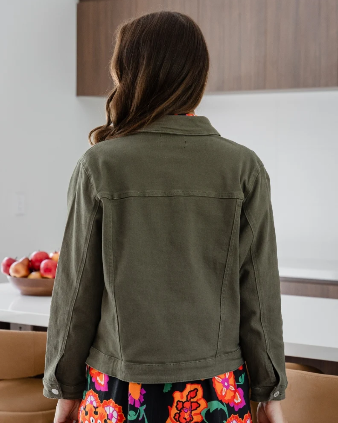 Chaqueta de Estilo Clásico para Mujer