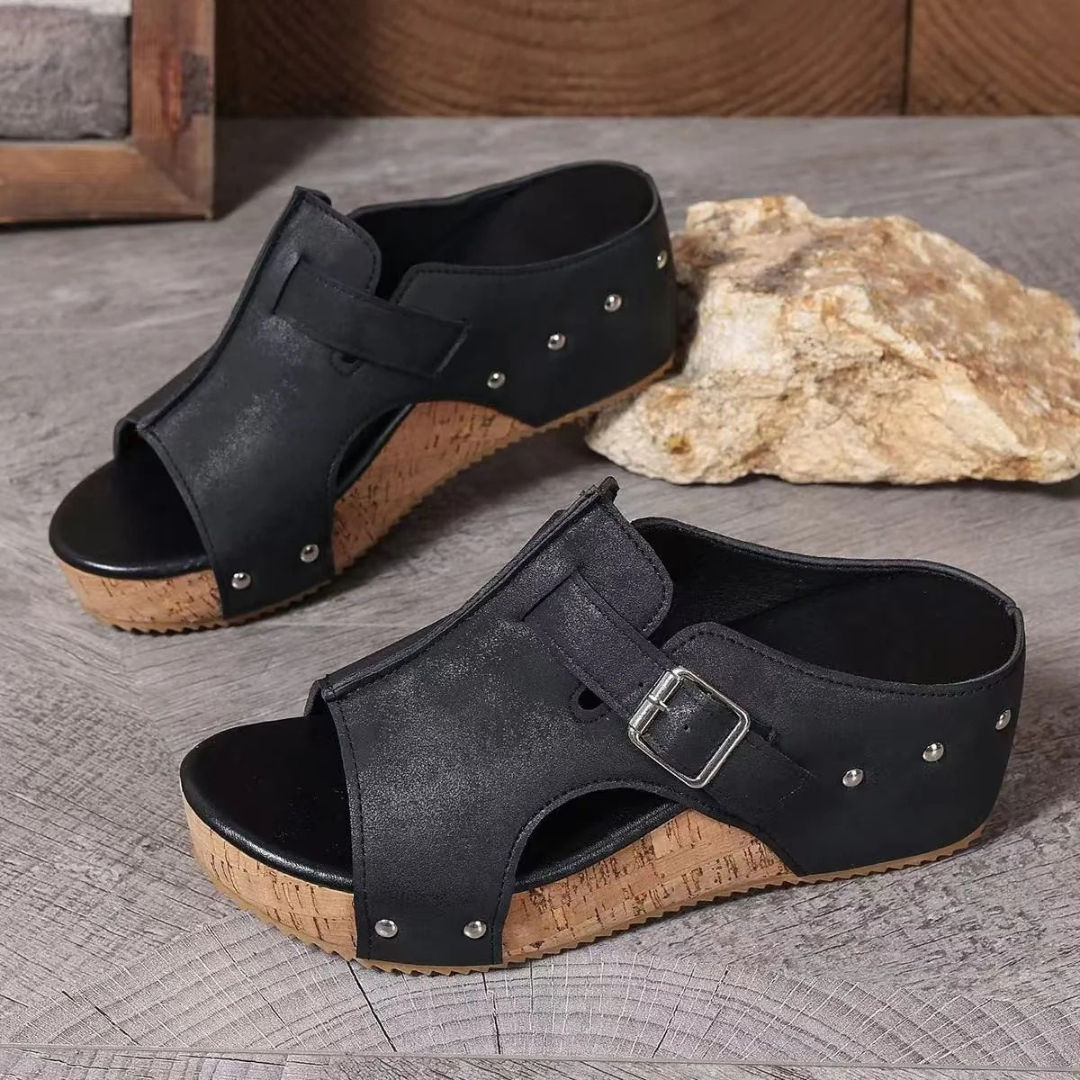 Sandalias de plataforma Denver con cuña