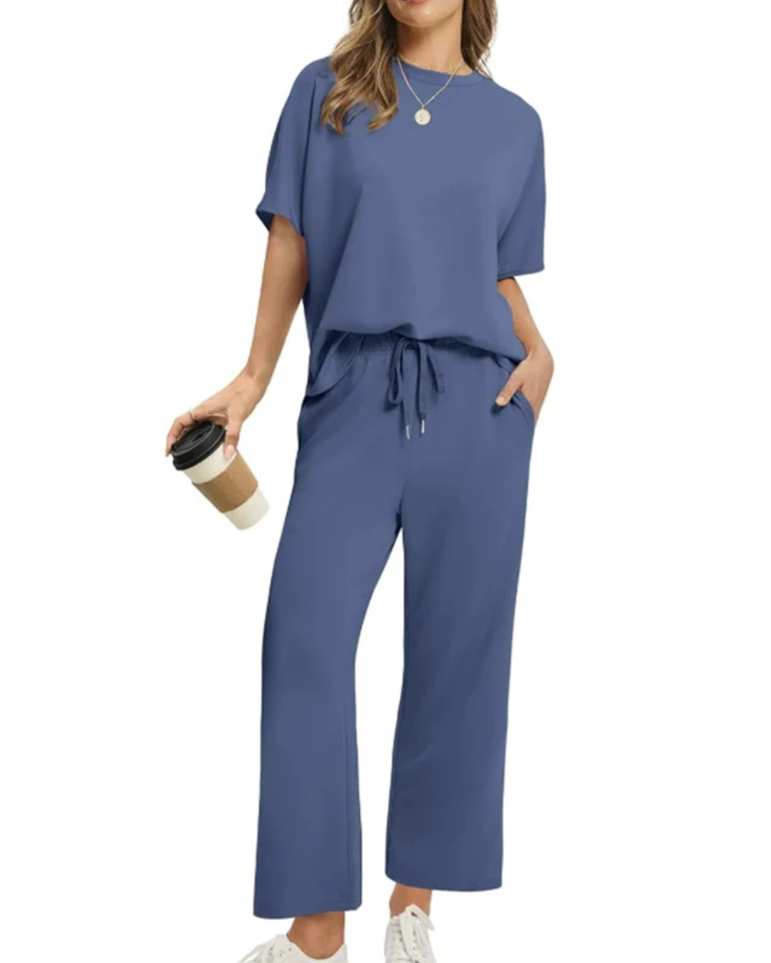 Conjunto Casual de Camiseta y Pantalón Versátil®